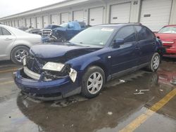 Volkswagen Passat salvage cars for sale: 2000 Volkswagen Passat GLS