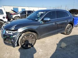 Salvage cars for sale from Copart Haslet, TX: 2020 Audi SQ5 Prestige