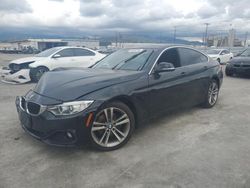 BMW salvage cars for sale: 2016 BMW 428 I Gran Coupe Sulev