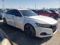 Vehiculos salvage en venta de Copart Dyer, IN: 2022 Honda Accord Hybrid Sport