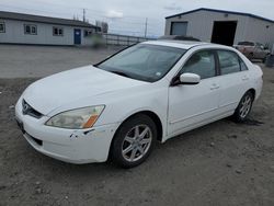 Salvage cars for sale from Copart Airway Heights, WA: 2004 Honda Accord EX