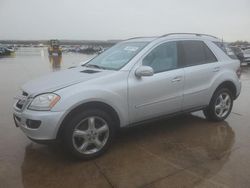 Mercedes-Benz salvage cars for sale: 2008 Mercedes-Benz ML 350