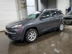 Salvage cars for sale at Ham Lake, MN auction: 2015 Jeep Cherokee Latitude