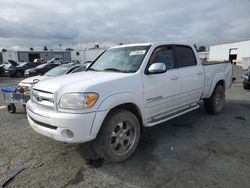 Salvage cars for sale from Copart Vallejo, CA: 2005 Toyota Tundra Double Cab SR5