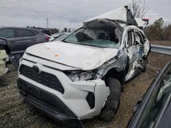 Salvage cars for sale at Waldorf, MD auction: 2022 Toyota Rav4 LE