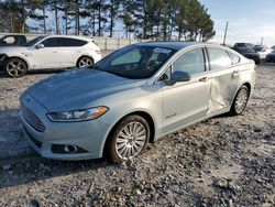 Salvage cars for sale at Loganville, GA auction: 2013 Ford Fusion SE Hybrid