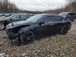 Salvage cars for sale at Candia, NH auction: 2016 Honda Accord Sport