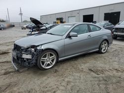 Salvage cars for sale at Jacksonville, FL auction: 2013 Mercedes-Benz C 250