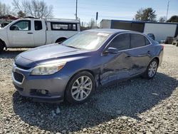 Vehiculos salvage en venta de Copart Mebane, NC: 2015 Chevrolet Malibu 2LT