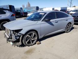 Vehiculos salvage en venta de Copart Hayward, CA: 2022 Honda Accord Sport