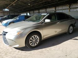Salvage cars for sale at Phoenix, AZ auction: 2017 Toyota Camry LE