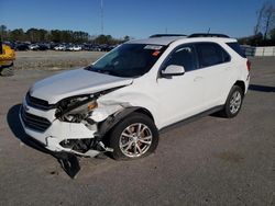 Salvage cars for sale at Dunn, NC auction: 2017 Chevrolet Equinox LT