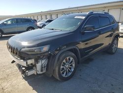 Salvage cars for sale at Louisville, KY auction: 2019 Jeep Cherokee Latitude Plus