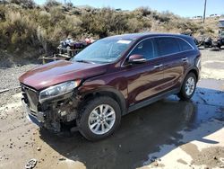 Salvage cars for sale at Reno, NV auction: 2019 KIA Sorento LX