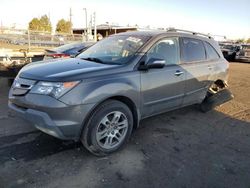 Acura Vehiculos salvage en venta: 2007 Acura MDX Technology