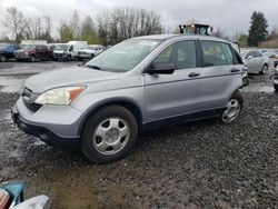 Vehiculos salvage en venta de Copart Portland, OR: 2007 Honda CR-V LX