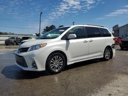 Salvage cars for sale from Copart Montgomery, AL: 2020 Toyota Sienna XLE