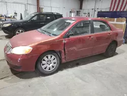 Salvage cars for sale at Billings, MT auction: 2004 Toyota Corolla CE