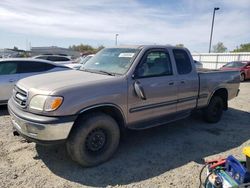 Salvage cars for sale from Copart Sacramento, CA: 2001 Toyota Tundra Access Cab