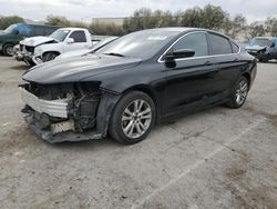 Salvage cars for sale at Las Vegas, NV auction: 2015 Chrysler 200 Limited