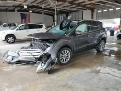 Salvage cars for sale at Montgomery, AL auction: 2018 Ford Escape Titanium