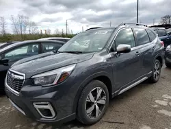 Salvage cars for sale at Bridgeton, MO auction: 2021 Subaru Forester Touring