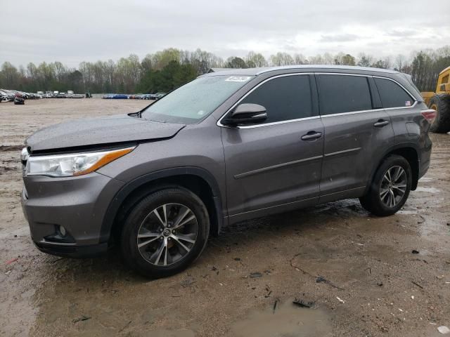 2016 Toyota Highlander XLE