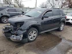 Salvage cars for sale from Copart Moraine, OH: 2017 Chevrolet Equinox LT