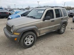 Salvage cars for sale from Copart Indianapolis, IN: 2007 Jeep Liberty Sport