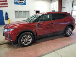 Salvage cars for sale from Copart Angola, NY: 2019 Chevrolet Blazer 2LT