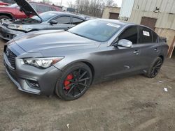 Vehiculos salvage en venta de Copart New Britain, CT: 2020 Infiniti Q50 Pure