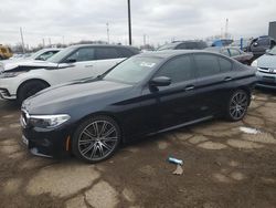 Salvage cars for sale at Woodhaven, MI auction: 2018 BMW 540 XI