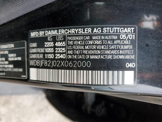 2002 Mercedes-Benz E 320 4matic