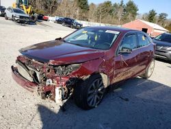 Salvage cars for sale at Mendon, MA auction: 2015 Chevrolet Malibu 2LT