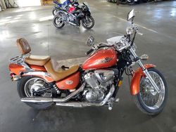 Salvage motorcycles for sale at Ham Lake, MN auction: 2005 Honda VT600 CD