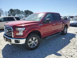 Salvage cars for sale at Loganville, GA auction: 2015 Ford F150 Supercrew