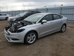 Carros con título limpio a la venta en subasta: 2018 Ford Fusion SE