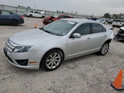 Salvage cars for sale at Houston, TX auction: 2011 Ford Fusion SE