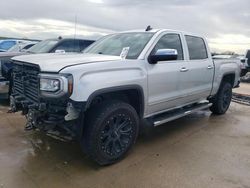 Salvage cars for sale from Copart Grand Prairie, TX: 2018 GMC Sierra K1500 SLT
