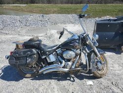 Salvage motorcycles for sale at Cartersville, GA auction: 2010 Harley-Davidson Flstc