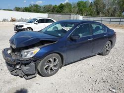 Honda salvage cars for sale: 2016 Honda Accord LX