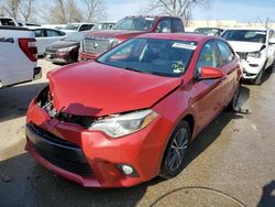 Toyota Corolla l salvage cars for sale: 2016 Toyota Corolla L