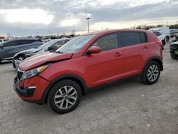 Salvage cars for sale at Indianapolis, IN auction: 2014 KIA Sportage Base