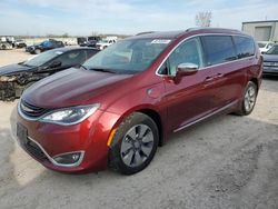 Chrysler Pacifica Hybrid Limited salvage cars for sale: 2018 Chrysler Pacifica Hybrid Limited