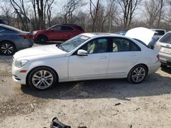 Salvage cars for sale at Cicero, IN auction: 2014 Mercedes-Benz C 300 4matic