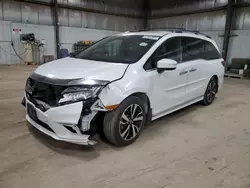 Salvage cars for sale from Copart Des Moines, IA: 2020 Honda Odyssey Elite