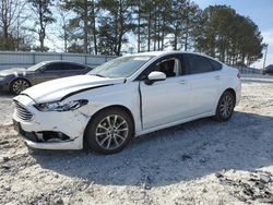 Salvage cars for sale at Loganville, GA auction: 2017 Ford Fusion SE