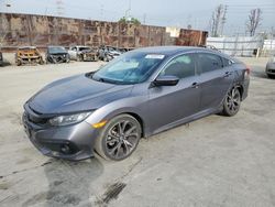 Salvage cars for sale at Wilmington, CA auction: 2020 Honda Civic Sport