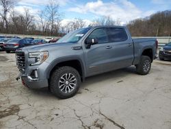 Salvage cars for sale from Copart Ellwood City, PA: 2021 GMC Sierra K1500 AT4