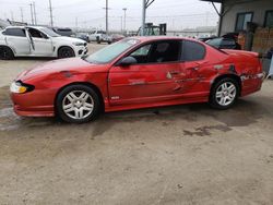 Chevrolet Montecarlo salvage cars for sale: 2003 Chevrolet Monte Carlo SS